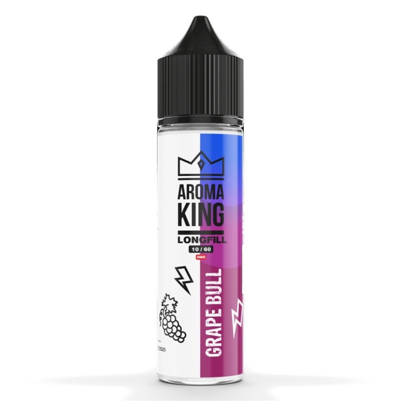 Longfill Aroma King 10/60ml - Grape Bull | Eliq Vapoteur
