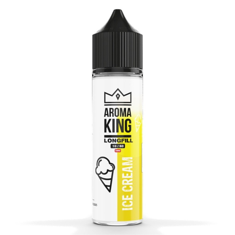 Longfill Aroma King 10/60ml - Ice Cream | Eliq Vapoteur