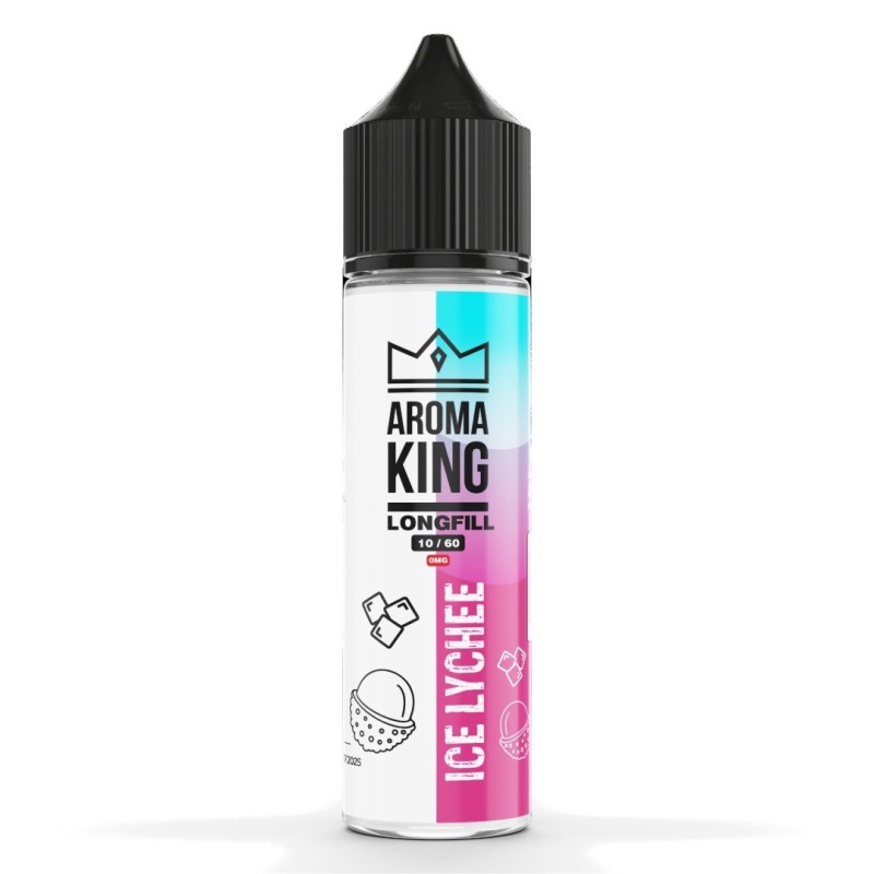 Longfill Aroma King 10/60ml - Ice Lychee | Eliq Vapoteur