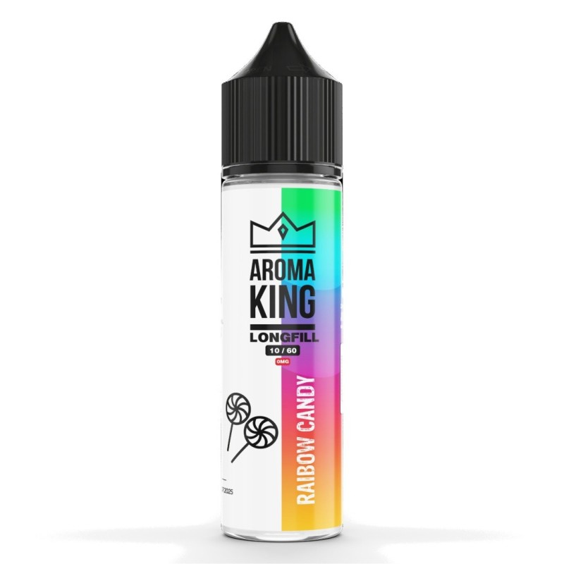 Longfill Aroma King 10/60ml - Rainbow Candy | Eliq Vapoteur