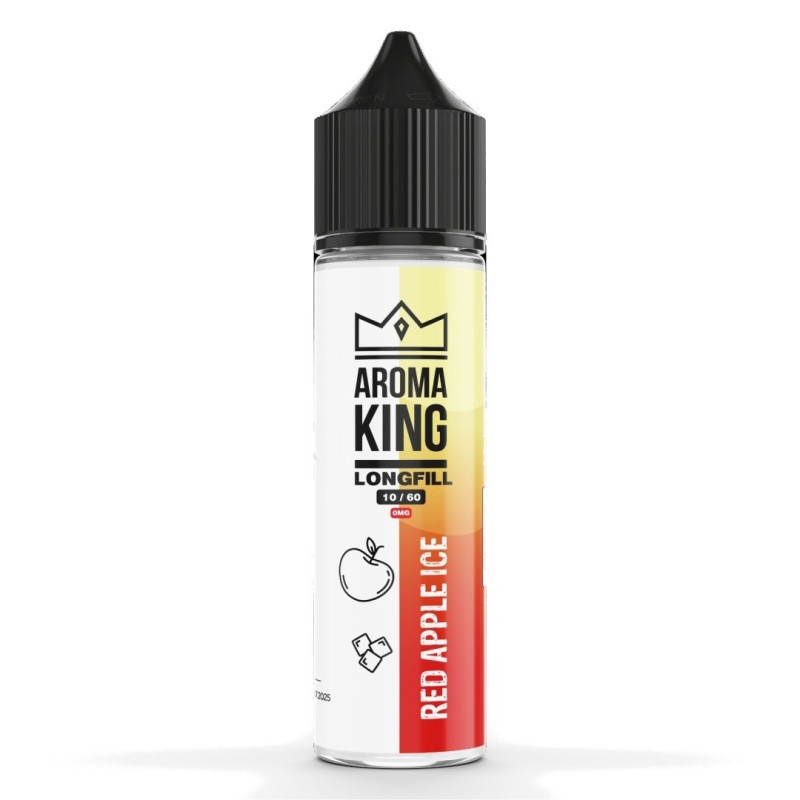 Longfill Aroma King 10/60ml - Red Apple Ice | Eliq Vapoteur