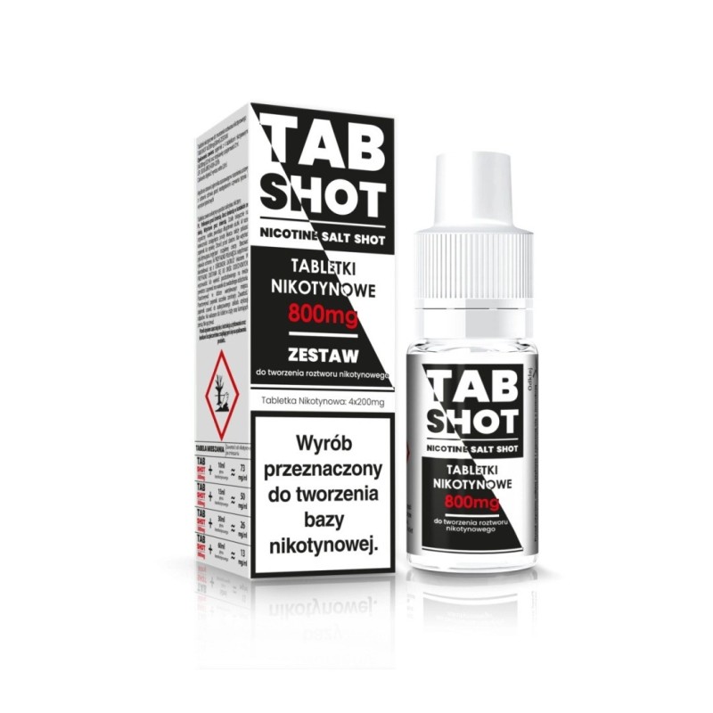 Tab Shot 800mg (4x200mg) | Eliq Vapoteur