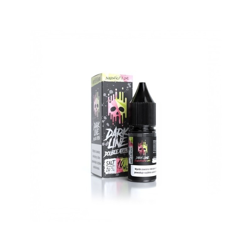 Liquid DARK LINE DOUBLE SALT 10ml - Dragonfruit Lime 20mg  (A25) | Eliq Vapoteur