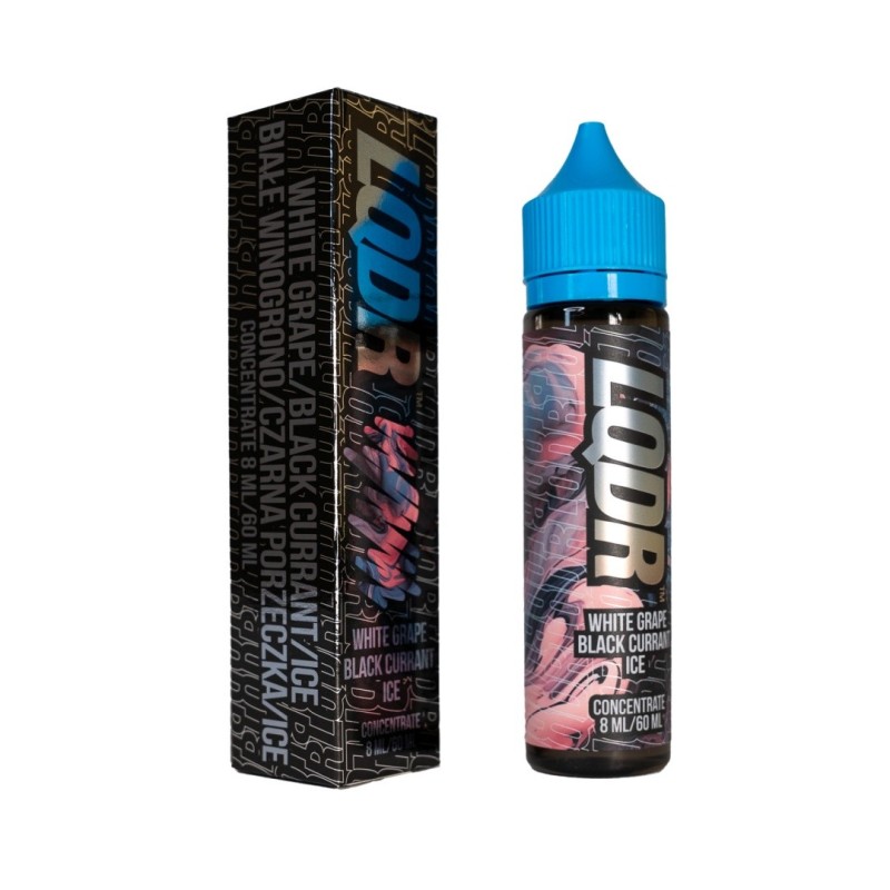 Longfill LQDR 8/60 - White grape Blackcurrant | Eliq Vapoteur