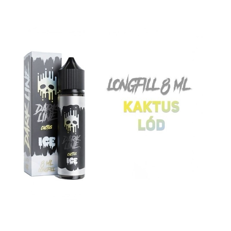 Longfill Dark Line ICE 8/60ml - Cactus (A25) | Eliq Vapoteur