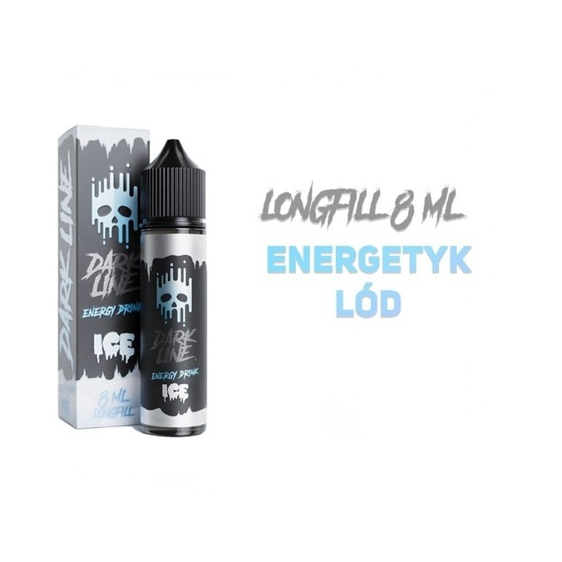 Longfill Dark Line ICE 8/60ml - Energy Drink (A25) | Eliq Vapoteur