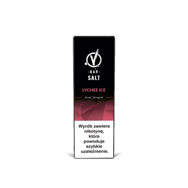 Liquid VBar Salt 10ml - Lychee Ice 20mg (A25) | Eliq Vapoteur