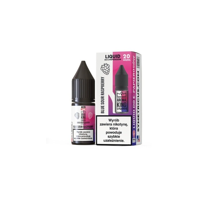 Liquid Aroma King Salt 10 ml - Blue Sour Raspberry 20 mg | Eliq Vapoteur