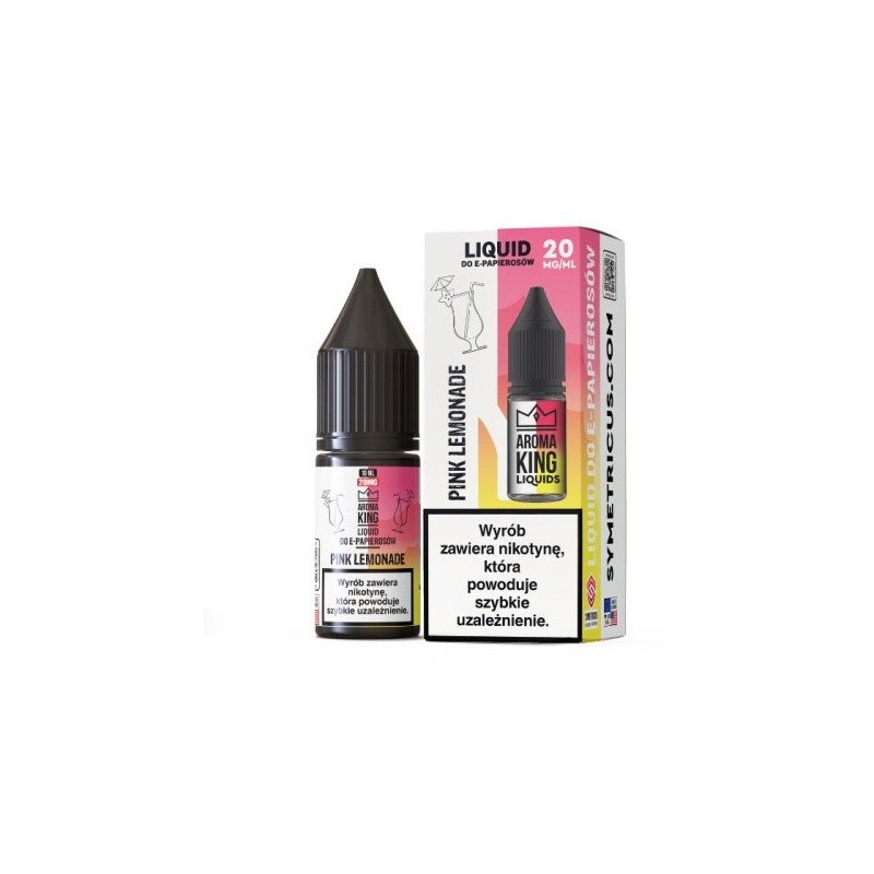Liquid Aroma King 0 mg 10 ml - Limonade Rose | Eliq Vapoteur