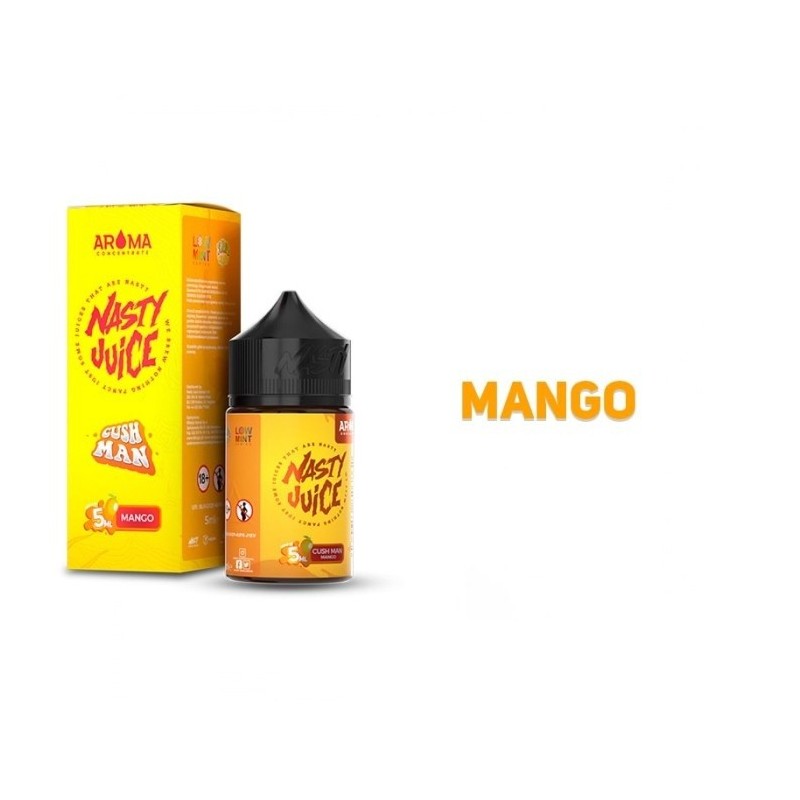 Longfill Nasty Juice 5/60ml - Cushman Mango | Eliq Vapoteur