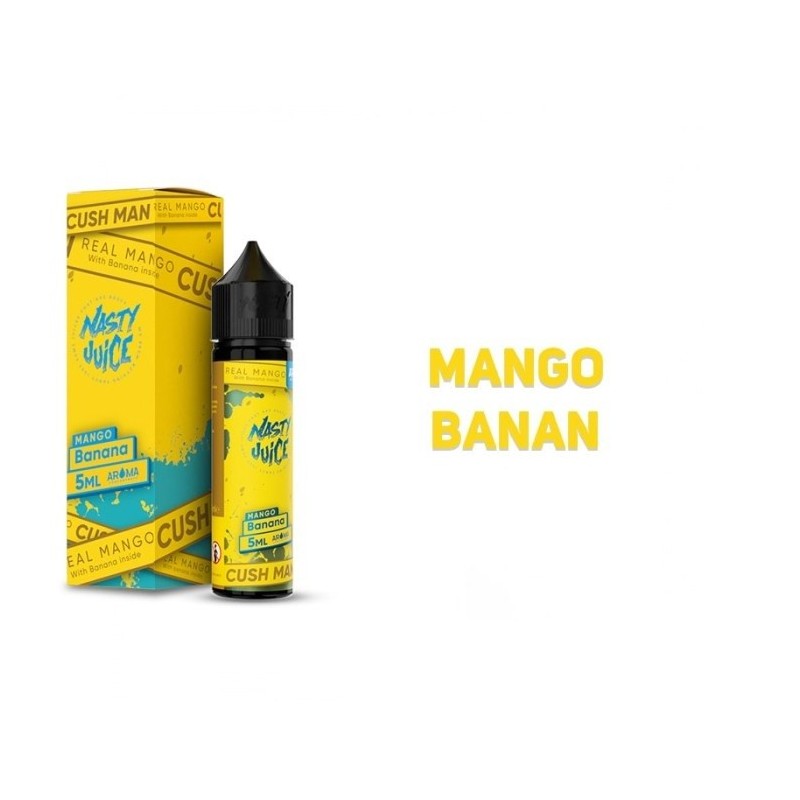 Longfill Nasty Juice 5/60ml - Cushman Banana | Eliq Vapoteur