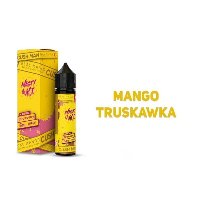 Longfill Nasty Juice 5/60ml - Cushman Strawberry | Eliq Vapoteur