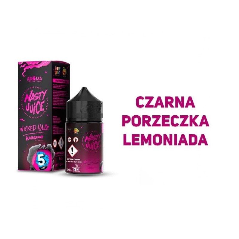 Longfill Nasty Juice 5/60ml - Wicked Haze | Eliq Vapoteur