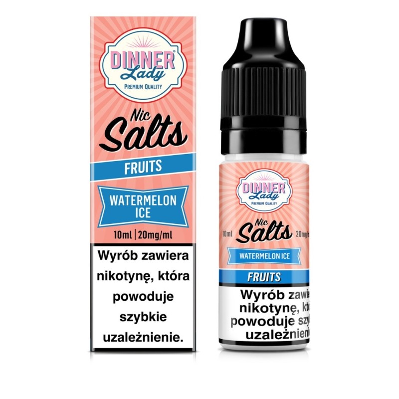 Liquid Dinner Lady Salt 20mg - Glace de Pastèque | Eliq Vapoteur