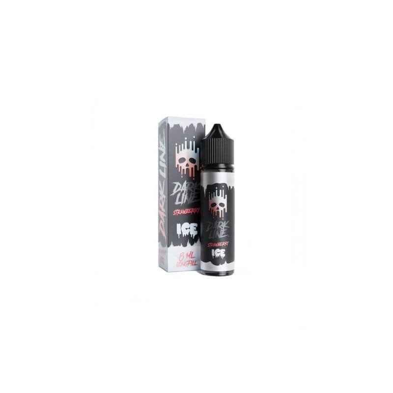 Longfill Dark Line ICE 8/60ml - Strawberry (A25) | Eliq Vapoteur