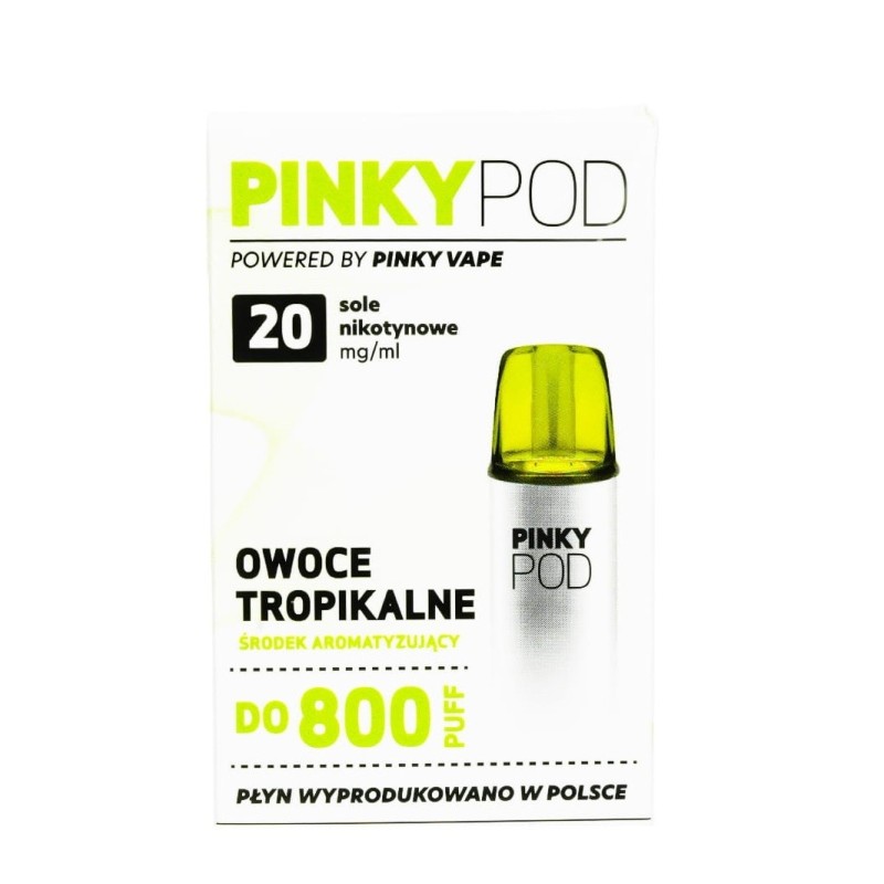Kartridż Pinky POD - Fruits tropicaux | Eliq Vapoteur