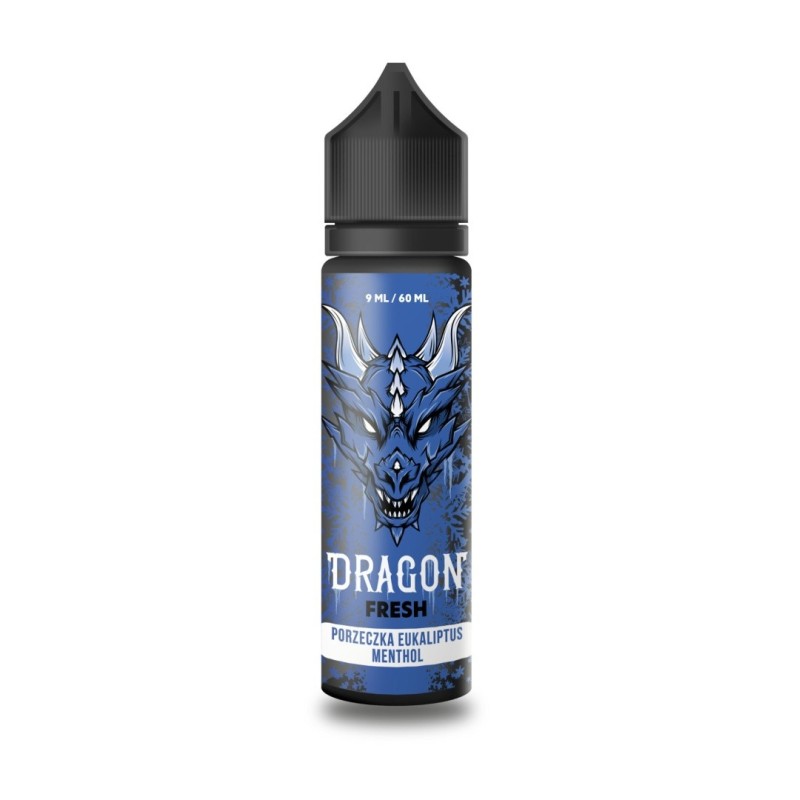 Longfill Dragon Fresh 9/60ml - Blackcurrant Eucalyptus Menthol (A25) | Eliq Vapoteur