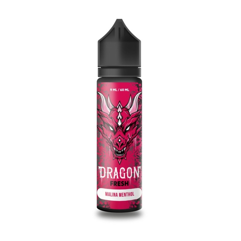 Longfill Dragon Fresh 9/60ml - Malina menthol (A25) | Eliq Vapoteur