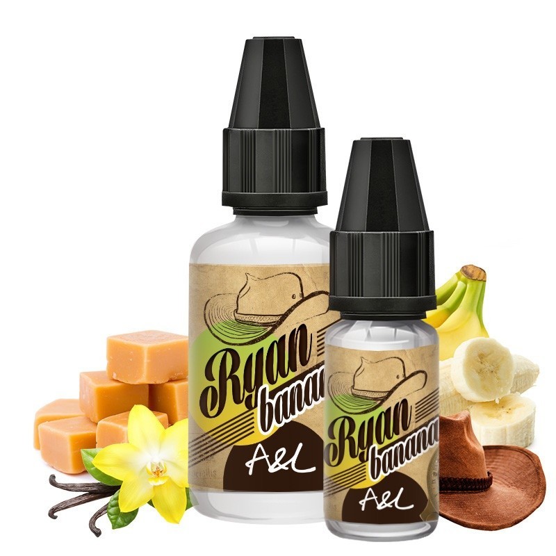 Koncentrat - RYAN Banana 30ml Ultimate by A&L  (A25) | Eliq Vapoteur