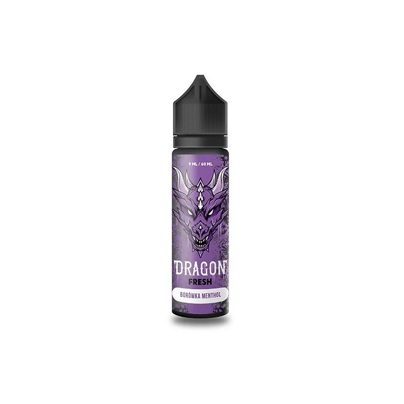 Longfill Dragon Fresh 9/60ml - Blueberry menthol (A25) | Eliq Vapoteur