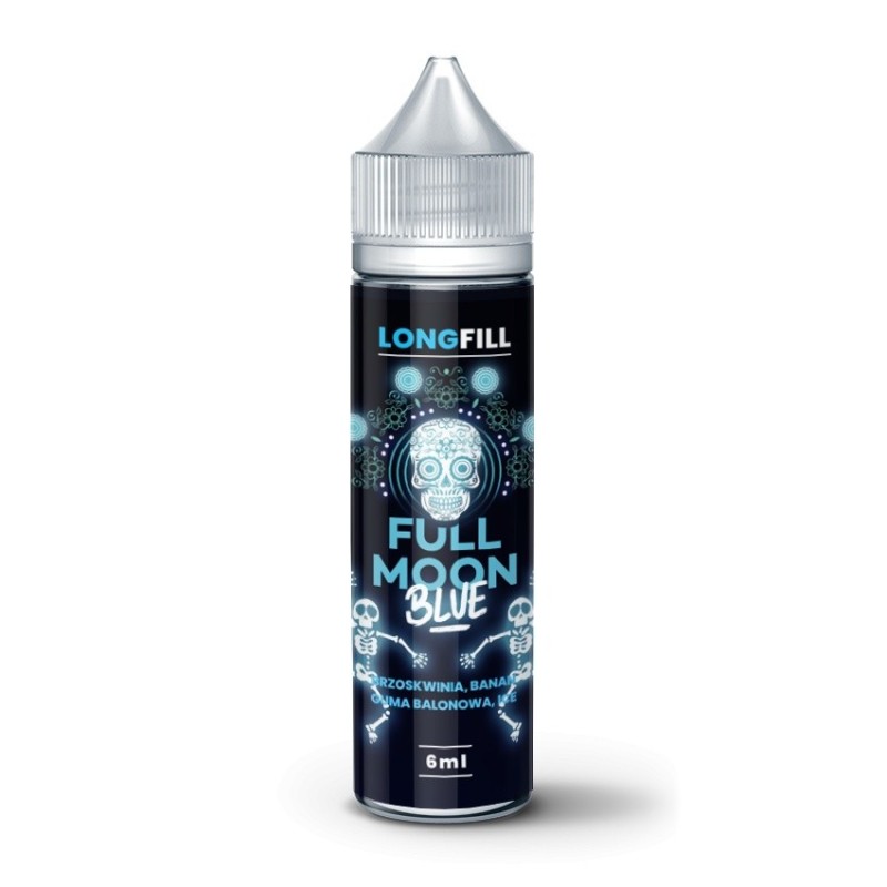 Longfill Full Moon 6/60 ml - Blue | Eliq Vapoteur
