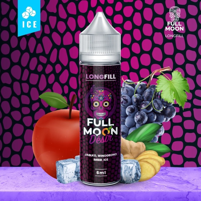 Longfill Full Moon 6/60 ml - Desir | Eliq Vapoteur