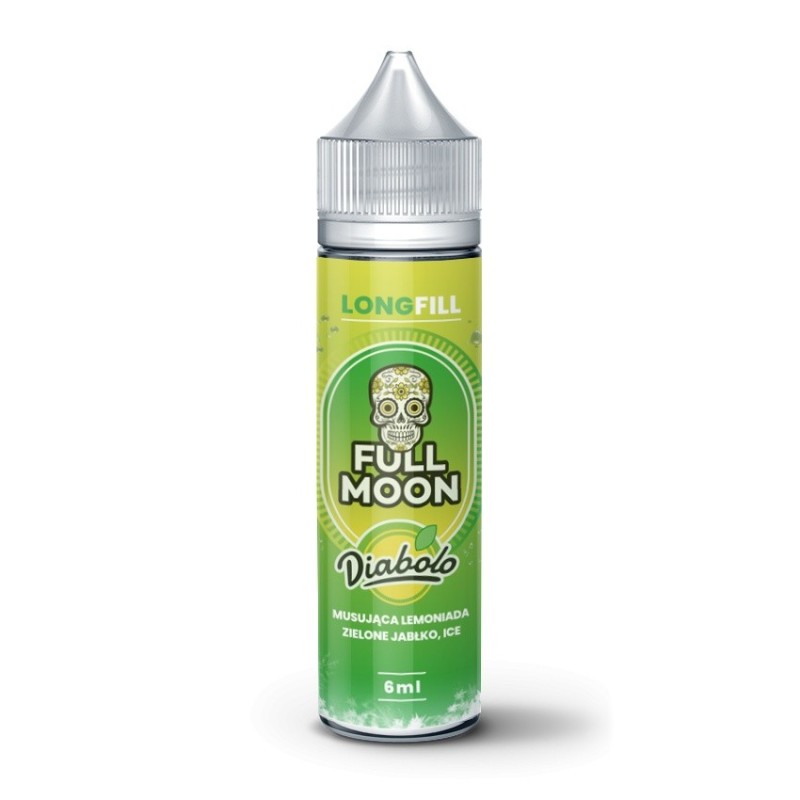 Longfill Full Moon 6/60 ml - Diabolo Pomme | Eliq Vapoteur