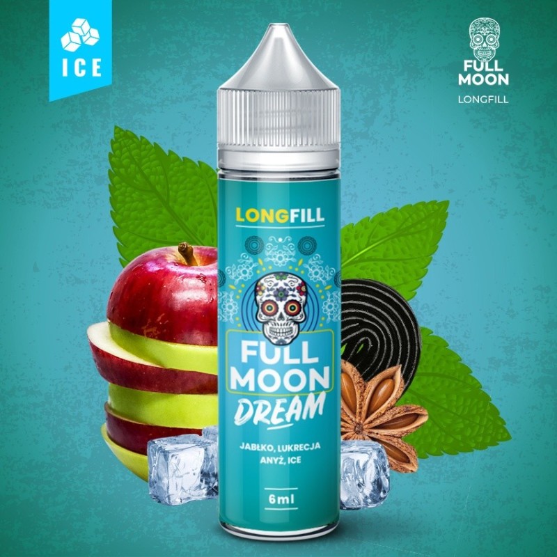 Longfill Full Moon 6/60 ml - Dream | Eliq Vapoteur