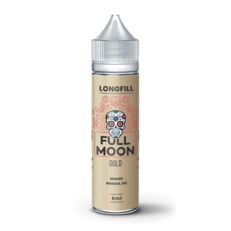 Longfill Full Moon 6/60 ml - Gold | Eliq Vapoteur