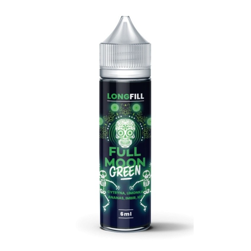 Longfill Full Moon 6/60 ml - Green | Eliq Vapoteur