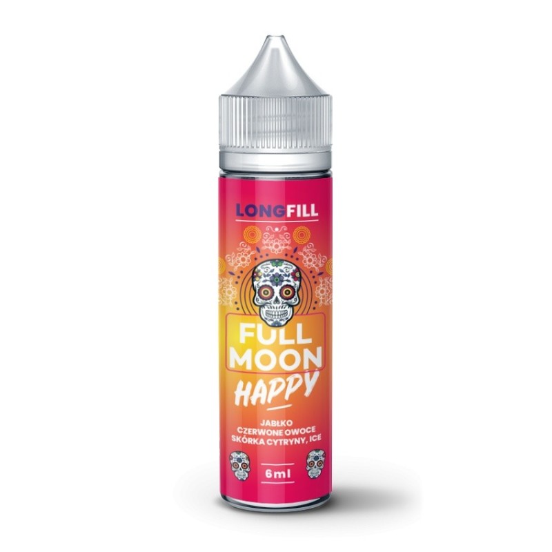 Longfill Full Moon 6/60 ml - Happy | Eliq Vapoteur