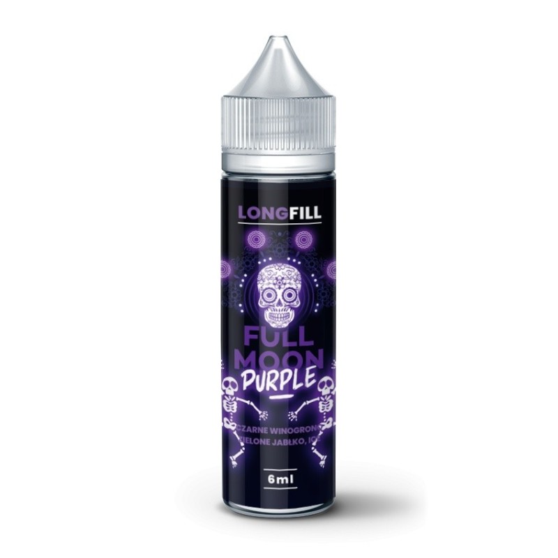 Longfill Full Moon 6/60 ml - Purple | Eliq Vapoteur