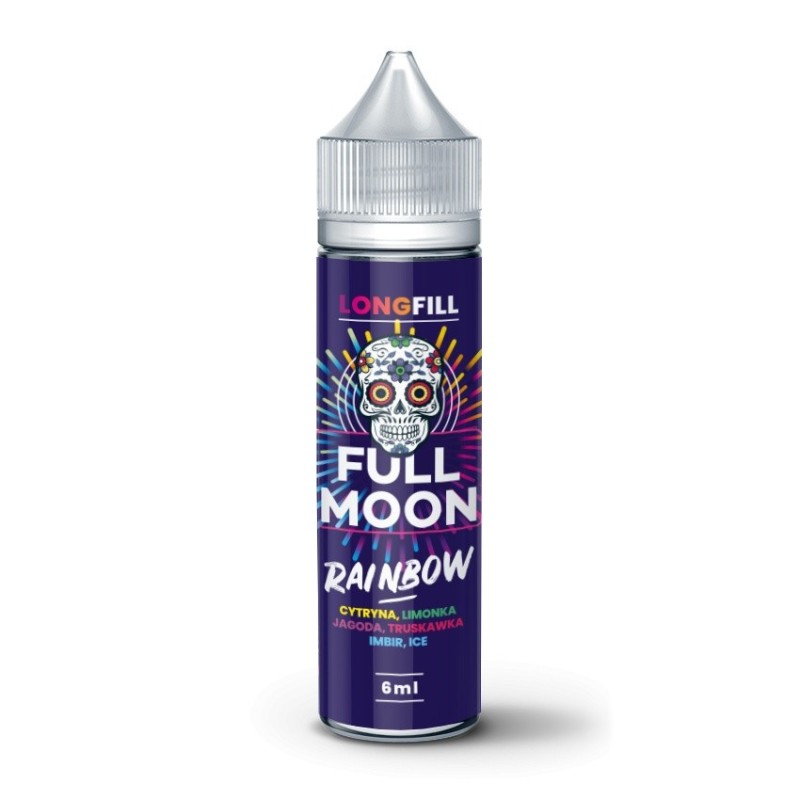 Longfill Full Moon 6/60 ml - Rainbow | Eliq Vapoteur