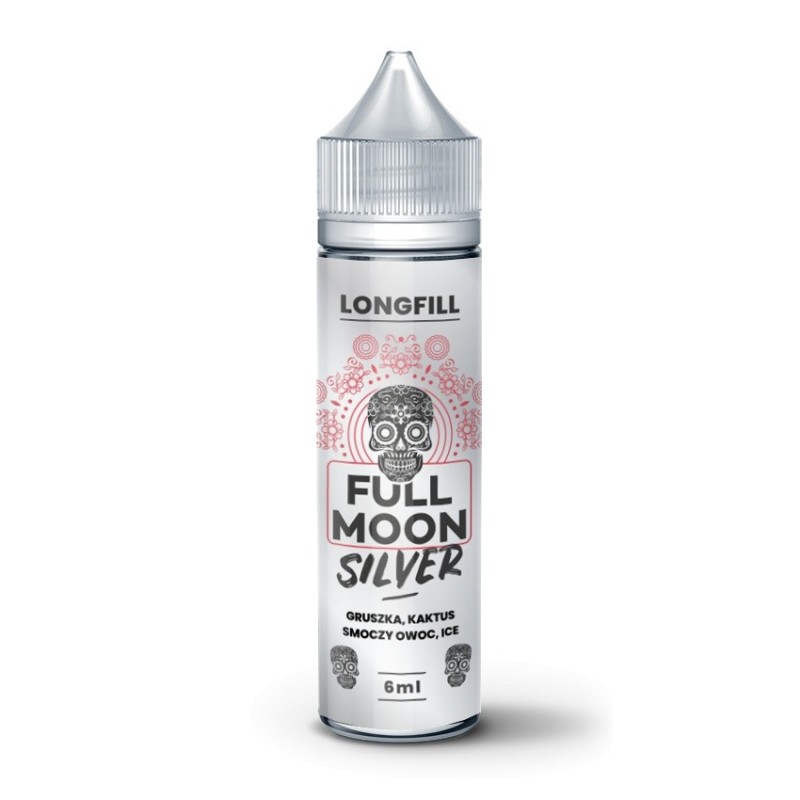 Longfill Full Moon 6/60 ml - Silver | Eliq Vapoteur