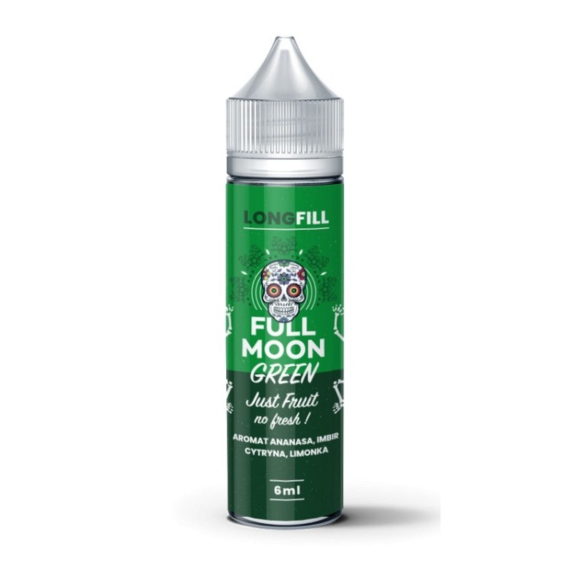 Longfill Full Moon 6/60 ml - Green Just Fruit | Eliq Vapoteur
