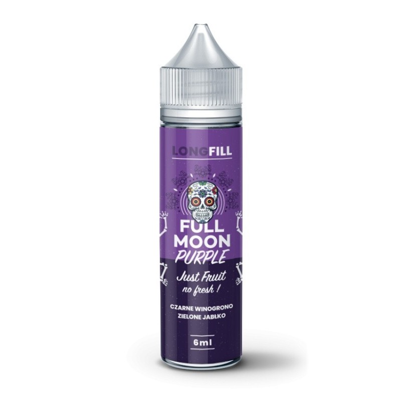 Longfill Full Moon 6/60 ml - Purple Just Fruit | Eliq Vapoteur