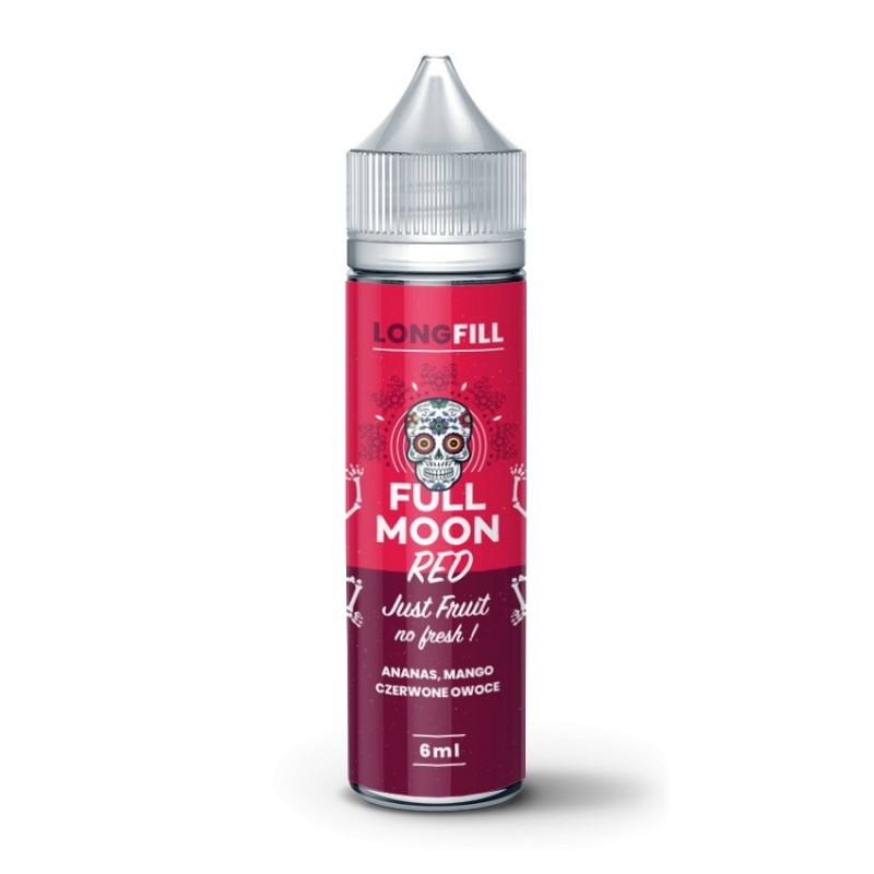 Longfill Full Moon 6/60 ml - Red Just Fruit | Eliq Vapoteur
