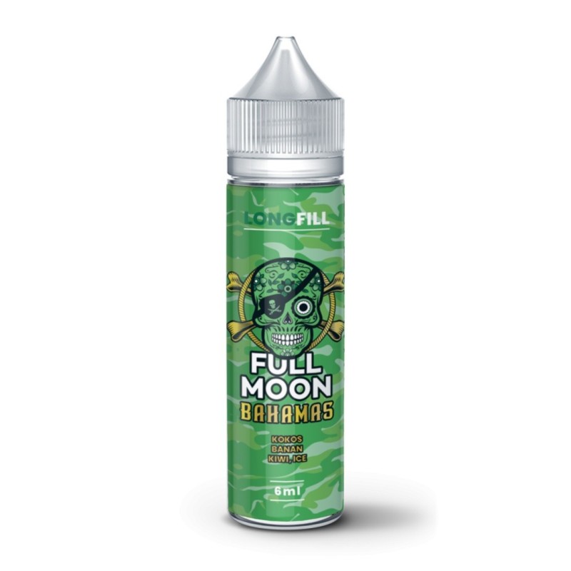 Longfill Full Moon 6/60 ml - Bahamas | Eliq Vapoteur