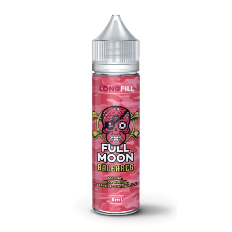 Longfill Full Moon 6/60 ml - Baleares | Eliq Vapoteur