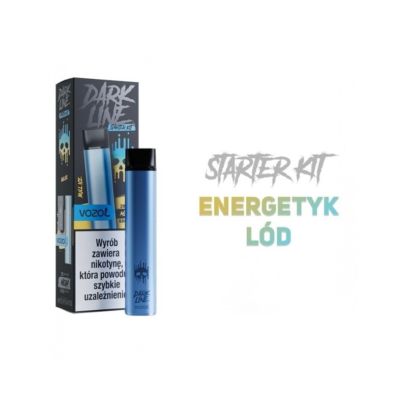 Dark Line KIT Blue 2ML - Bull Ice 20MG | Eliq Vapoteur