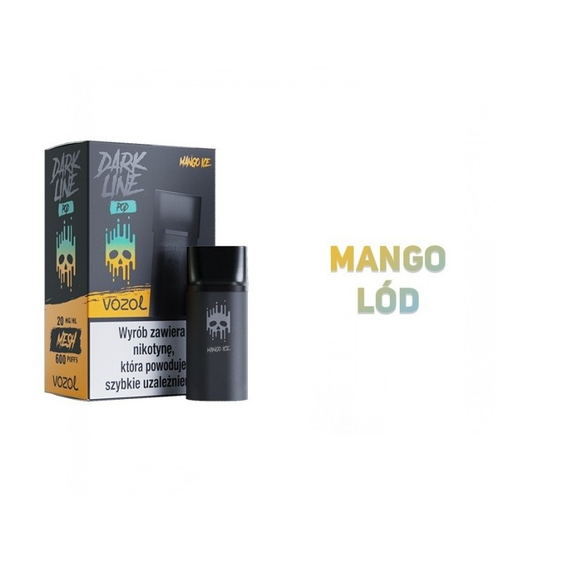 Dark Line Pod 2ML - Mango Ice 20MG | Eliq Vapoteur