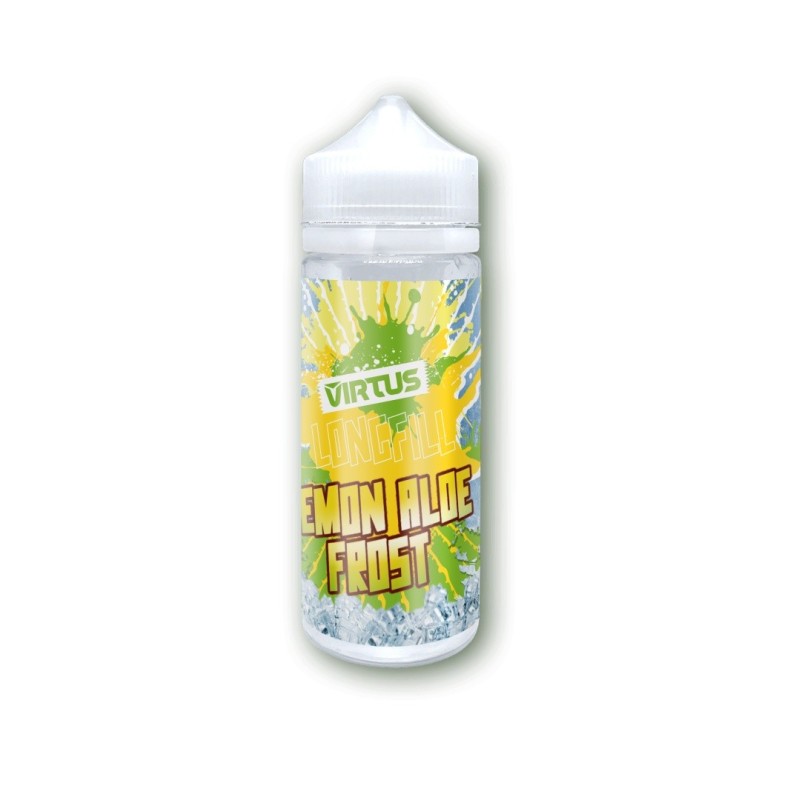 Longfill Virtus 6/120ml - Lemon Aloe Frost | Eliq Vapoteur