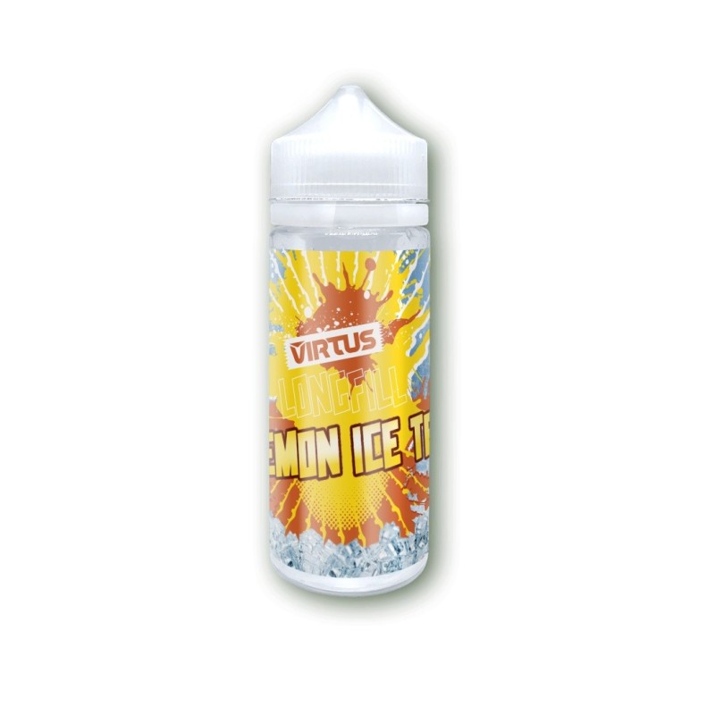 Longfill Virtus 6/120ml - Lemon Ice Tea | Eliq Vapoteur