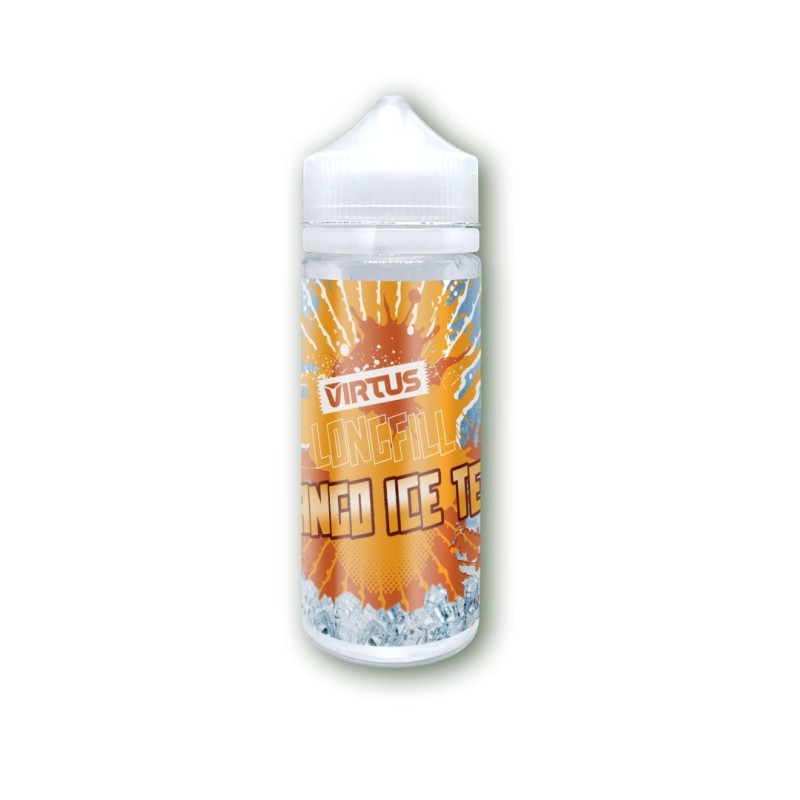 Longfill Virtus 6/120ml - Mango Ice Tea | Eliq Vapoteur