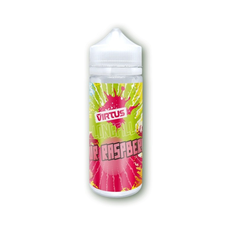 Longfill Virtus 6/120ml - Sour Raspberry | Eliq Vapoteur