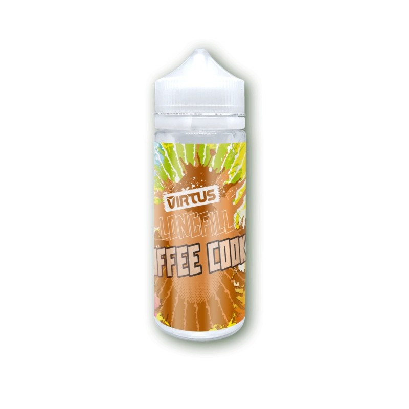 Longfill Virtus 6/120ml - Toffee Cookie | Eliq Vapoteur