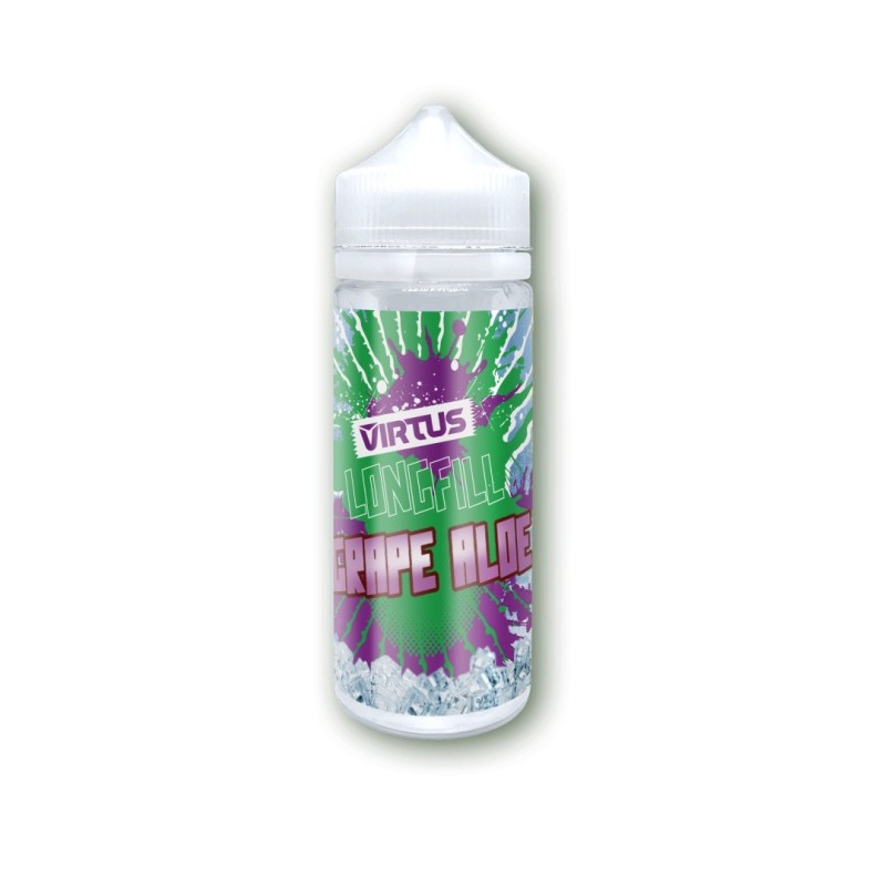 Longfill Virtus 6/120ml - Grape Aloe | Eliq Vapoteur