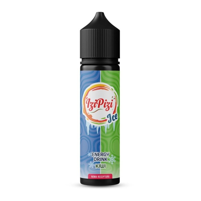 Longfill IZI PIZI 6/60ml - Energy Drink Kiwi ICE (A25) | Eliq Vapoteur