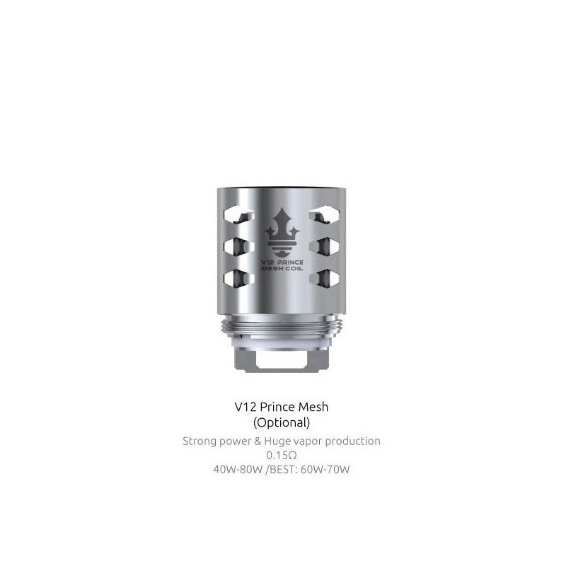 Grzałka SMOK TFV12 Prince Mesh 0.15 | Eliq Vapoteur