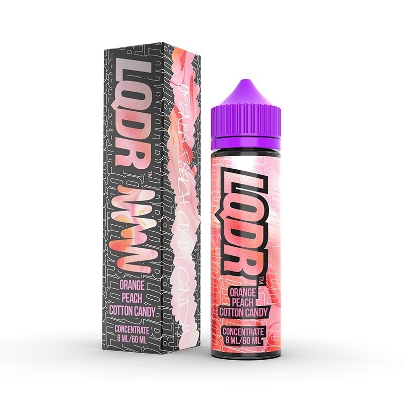 Longfill LQDR 8/60 - Orange Pêche Coton | Eliq Vapoteur